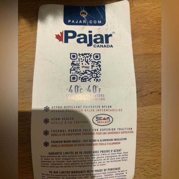 Pajar kids size 2 Winter Boots - Picture 13 of 14